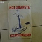 PAPÍRMAKETT HOLDRAKÉTA 1970-ES ÉVEK KIVÁGATLAN EZERMESTER ÉS ÚTTÖRŐBOLT fotó