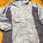 - Columbia - női outdoor kabát - M méret - világoskék - kapucnis széldzseki - 1ft nmá fotó
