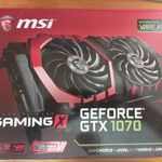 MSI GeForce GTX 1070 GAMING X 8G videókártya nmá fotó