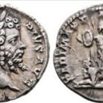 Septimius Severus 193-211 Denar, Róma, Római Birodalom fotó