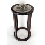 1F741 Porcelánbetétes orientalista virágtartó posztamens 50 cm fotó