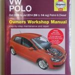 Volkswagen Polo javítási könyv (2009-2014) Haynes fotó