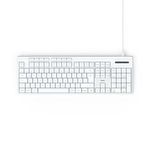 Hama 13173053 CK-200 USB fehér billentyűzet fotó