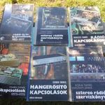 Erősítők, rádiók, magnók szervízkönyvei 6db egyben. ( Csabai, Kádár, Renczes, Kókai, Varsányi ) fotó