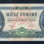 1957 20 Forint UNC -GN78 fotó
