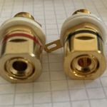 2db PROFESSZIONÁLIS RÜLSTEIN BANÁNHÜVELY HIFI ERŐSÍTŐ HANGFAL1213i fotó