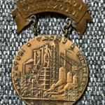 Ràkosi-Diósgyőri Vasmű Emlékérem-1953-(Kohászati Miniszter)--R fotó
