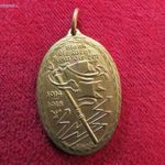 NÉMETORSZÁG I.VILÁGHÁBORÚS EMLÉKÉREM 1914-1918 SZALAG NÉLKÜL kiv+ fotó