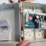 LUX2 KÉTMOTOROS KAPUVEZÉRLŐ ELEKTRONIKA, KAPU MOZGATÓ VEZÉRLŐEGYSÉG, KEVESET HASZNÁLT, FÉLÁRON!!!!!! fotó