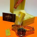 INVICTA 40mm férfi karóra 200m WR Dátum Forgatható lünetta >>> D1ora1 fotó