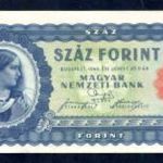 1946 100 Forint (hajtatlan) aUNC -GN66 fotó