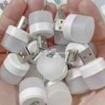 10db Mini USB éjszakai Lámpa, Meleg Fehér fotó