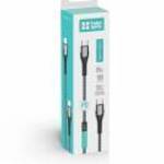 ColorWay Type-C to Type-C (PD Fast Charging 65W) 3.0A 1m Gray fotó