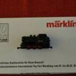 Märklin 40 éves évfordulóra kiadott gőzmozdony fotó