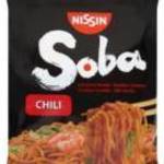 Nissin Soba Chilis ízesítésű sült tészta búzalisztből 111 g fotó