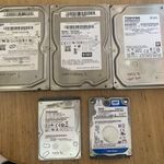 5 darab hibás sata HDD merevlemez alkatrésznek 1Ft-ról fotó