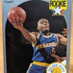 Tim Hardaway Rookie / RC 1990-91 Hoops #113 NBA kosaraskártya fotó