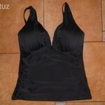 46-os, byVery, fekete, melltartós, minőségi, moletti, tankini felső fotó