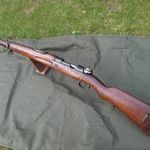 Mauser spanyol K98 La Coruna 1946 puska szép állapotban. papírral fotó
