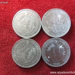 4db 2 PENGŐ 1929, 1937, 1938, 1939, EGYBEN ELADÓ! EZÜST: 40g; nsz fotó