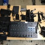 Rhythmyx RYM 309 Pro 7 Microphones Stereo Mixer + mikrofonok és kiegészítők csomag fotó