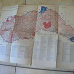 R. BARÁTH PIROSKA szerk. MAGYARORSZÁG LEGUJABB TÉRKÉPE 1940 k. fotó