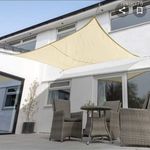 Napvitorla, UV 60 HDPE, vízlepergető, krém, német minőség, 300x200, ÚJ!, fotó
