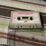 JVC Audio demonstrációs kazetta ultra ritka hifi kaettáss magnó magnódeck fotó