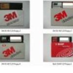 3M DS HD / Basf 2S/HD / Kao MD2D 5, 25" floppy 15 db fotó