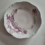 Régi Zsolnay porcelán tányér fotó