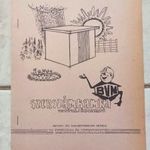 Hétvégi ház típusterv 1969 vevőtájékoztató műszaki leírás katalógus BVM Beton- és Vasbeton Művek fotó