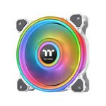 Thermaltake Riing Quad 12 RGB Radiator Fan TT Premium Edition Single Fan Pack White CL-F100-PL12S... fotó