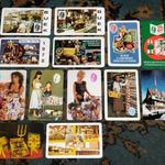 13 db kártyanaptár egyben Heves Megyei Élelmiszer Kiskereskedelmi Vállalat 1975-1988 fotó