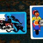 2 db kártyanaptár egyben Csepel Jármű és Műszaki Ker. Váll. motorok 1972, 1976 fotó