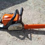 Stihl ms170 Benzinmotoros Láncfűrész fotó