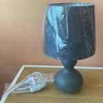 Asztali lámpa kicsi E12 foglalattal 40W max szürke új nem használt 1Ft-ról fotó