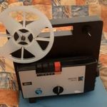 Meopta Meos Duo - Normál-Szuper 8mm filmvetítő vetítőgép felújítva LED izzó + Walt Disney rajzfilm fotó
