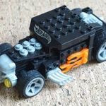 Hot Wheels Mega Blocks Építőkészlet autó vezetővel, USA-ban vásárolt, RITKA fotó