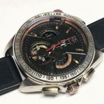 TAG Heuer Grand Carrera Calibre 36, méretes férfi karóra szilikon szíjjal fotó