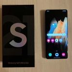 Samsung Galaxy S21 Ultra 5G Dual Független Ezüst Garis ! fotó