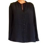 H&M fekete alkalmi blúz L/XL-es 675 fotó