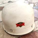 régi Perfekt Standard bukósisak DDR Simson motoros sisak fotó