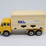 Matchbox [Superfast] #42 Mercedes Container Truck [sárga, DCL] fotó