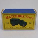 Matchbox [RW] #68 Army Wireless Truck ['D' doboz] - csak doboz! fotó