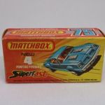 Matchbox [Superfast] #4 Pontiac Firebird - csak doboz! fotó
