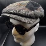 Stetson Driver Flat Cap Patchwork - (ered)ÚJ!!! ffi 62 XL / XXL gyapjú + pamut lapos sapka fotó