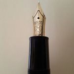 Montblanc Maisterstuck nr 146 toll 14kt arany hegyel fotó