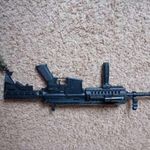 Cm008 Airsoft szinte új tartozékokkal, tárakkal, dobozában(az ár alku képes) fotó