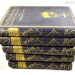 1930 KÖRÜL CHOLNOKY JENŐ : A FÖLD ÉS ÉLETE ... 5 KÖTET EGYBEN ARANYOZOTT VÁSZON KÖTÉSBEN ! fotó