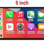 UNIVERZÁLIS Android14 8gb/128gb Fejegység 9" Multimédia GPS Carplay 4G LTE WIFI BT RDS fotó